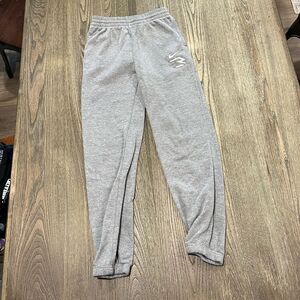 3Brand Youth Boys Jogger Pants Elastic Waist Pull-On Side Pockets Gray Large